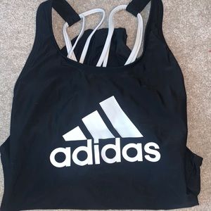adidas Black One Piece Swimsuit